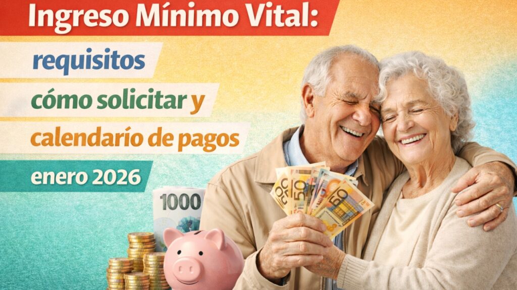 Ingreso Mínimo Vital: requisitos, cómo solicitar y calendario de pagos enero 2026