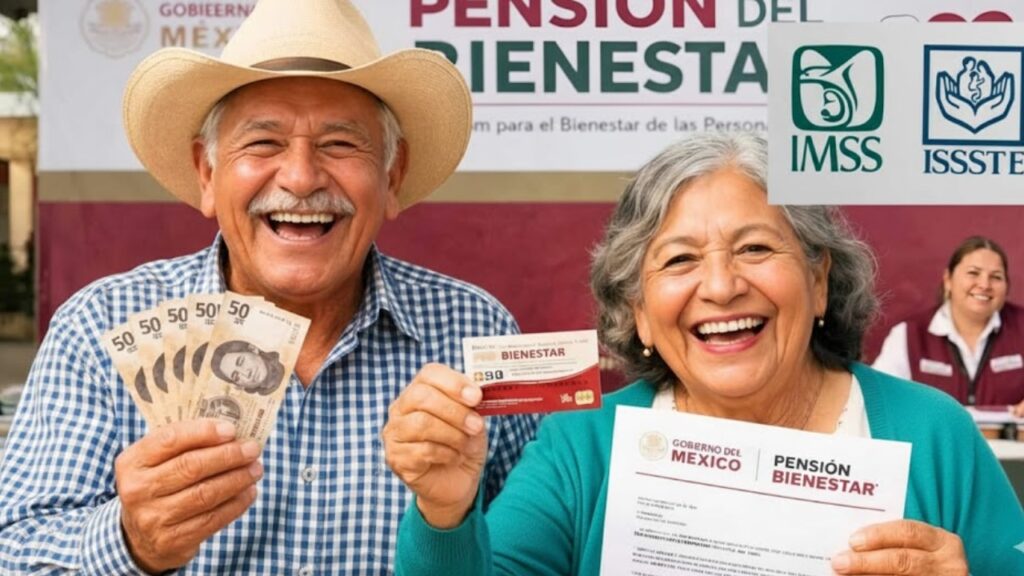 Fechas de Pago Enero 2026: Pensiones de Adultos Mayores IMSS e ISSSTE